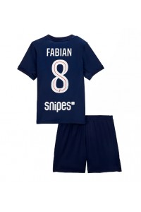 Paris Saint-Germain Fabian Ruiz #8 Babytruitje Thuis tenue Kind 2025-26 Korte Mouw (+ Korte broeken)